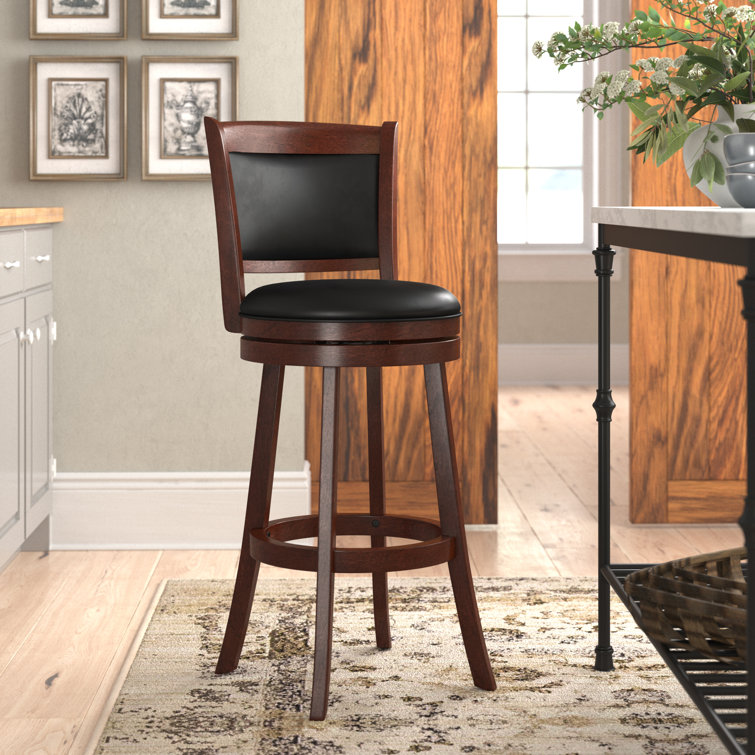 Lark Manor Alyn Swivel Bar & Counter Stool & Reviews Wayfair